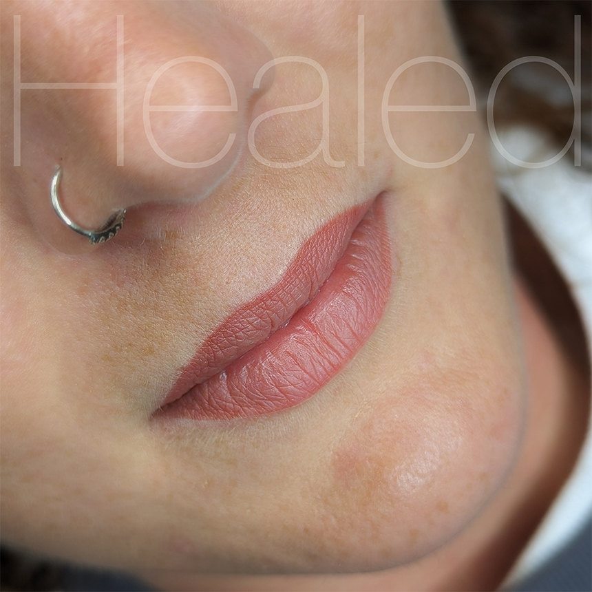 Healed Lip Blush